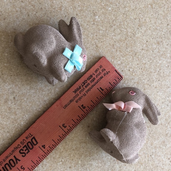 12. NWT Baby shower/ Easter bunny picks decorations - Picture 3 of 16